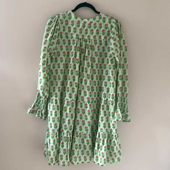 TUCKERNUCK Tnuck Beach Women’s Petite Peony Kenzo Dress Coverup Sz Medium Preppy - Picture 6 of 11